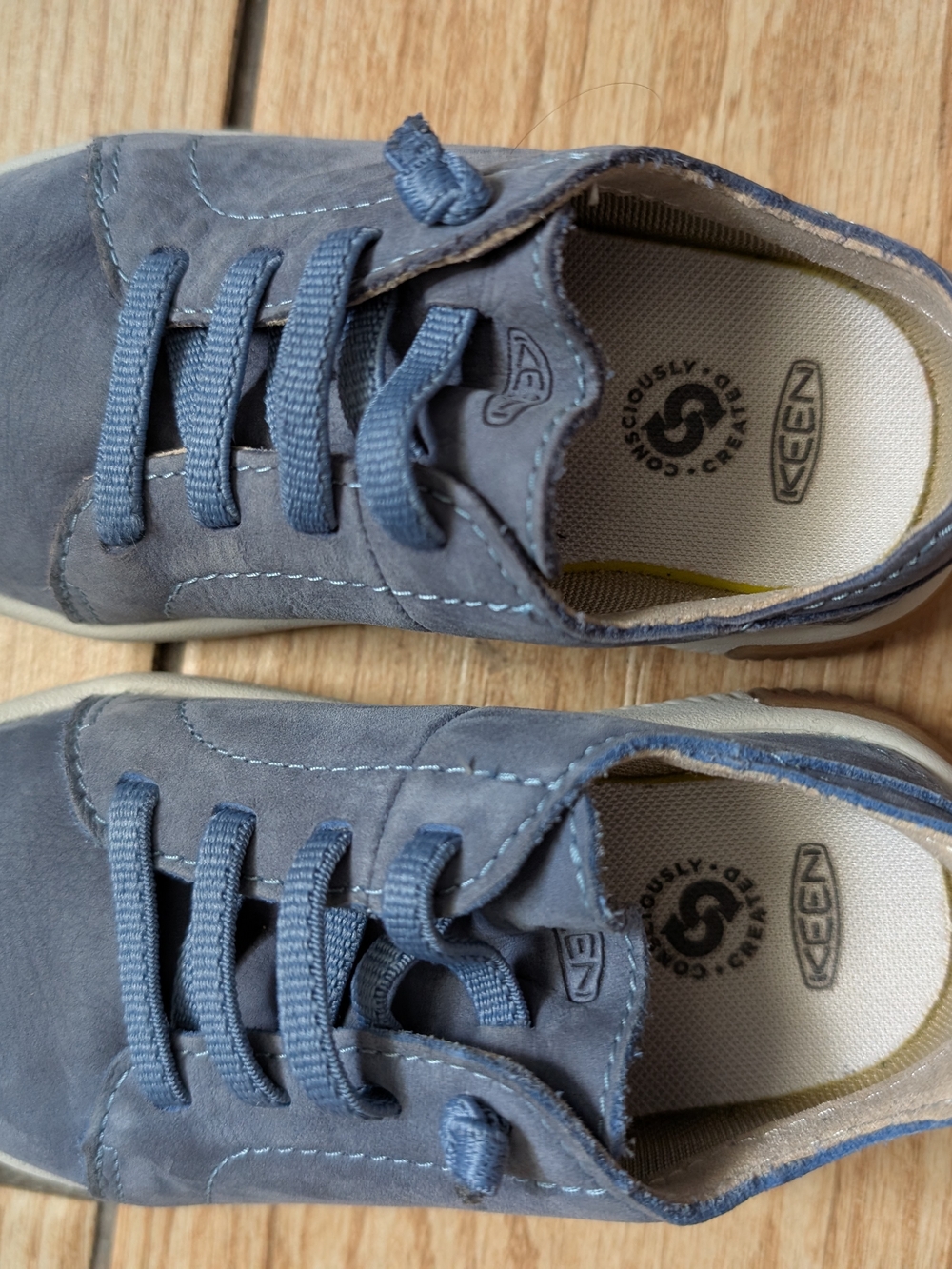 Keen Kids Slate Blue Lace-Up Sneakers